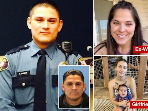 Ex-school officer Elias Huizar shot himself while on the run with 1-year-old son after allegedly gunning down ex-wife, teen girlfriend: police