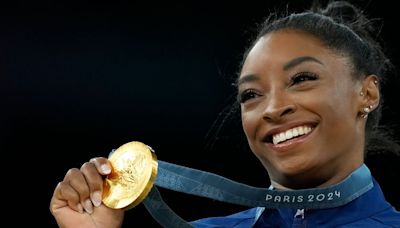 Simone Biles Drops 3-Word Response To Question On Olympics 2028 Appearance