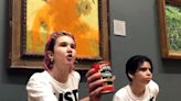 Climate Activists Throw Tomato Soup on Vincent Van Gogh's 'Sunflowers' at London's National Gallery