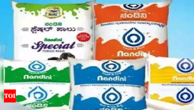 Nandini milk prices increased by Rs 2 per litre in Karnataka | Bengaluru News - Times of India