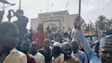 Watch: Protesters in Niger denounce France, wave the Russian flag