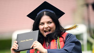 Alhambra Unified’s Class of 2024 graduates at the Rose Bowl