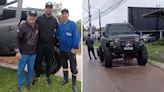 Diego Costa rescues 100 locals from devastating Brazil floods with jetski & Jeep