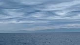 Rare cloud formations make waves during California storm