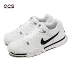 Nike 休閒鞋 Cross Trainer Low 男鞋 白 黑 復古 皮革 訓練鞋 CQ9182-106