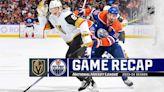 Oilers defeat Golden Knights, gain in Pacific | NHL.com