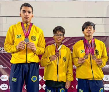 Jorge Silva 'Pandinha' conquista bronze no Pan-Americano de Wrestling