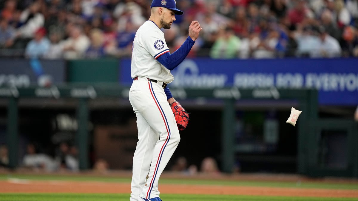 Rangers shut out Nationals 6-0. Eovaldi leaves start with groin injury