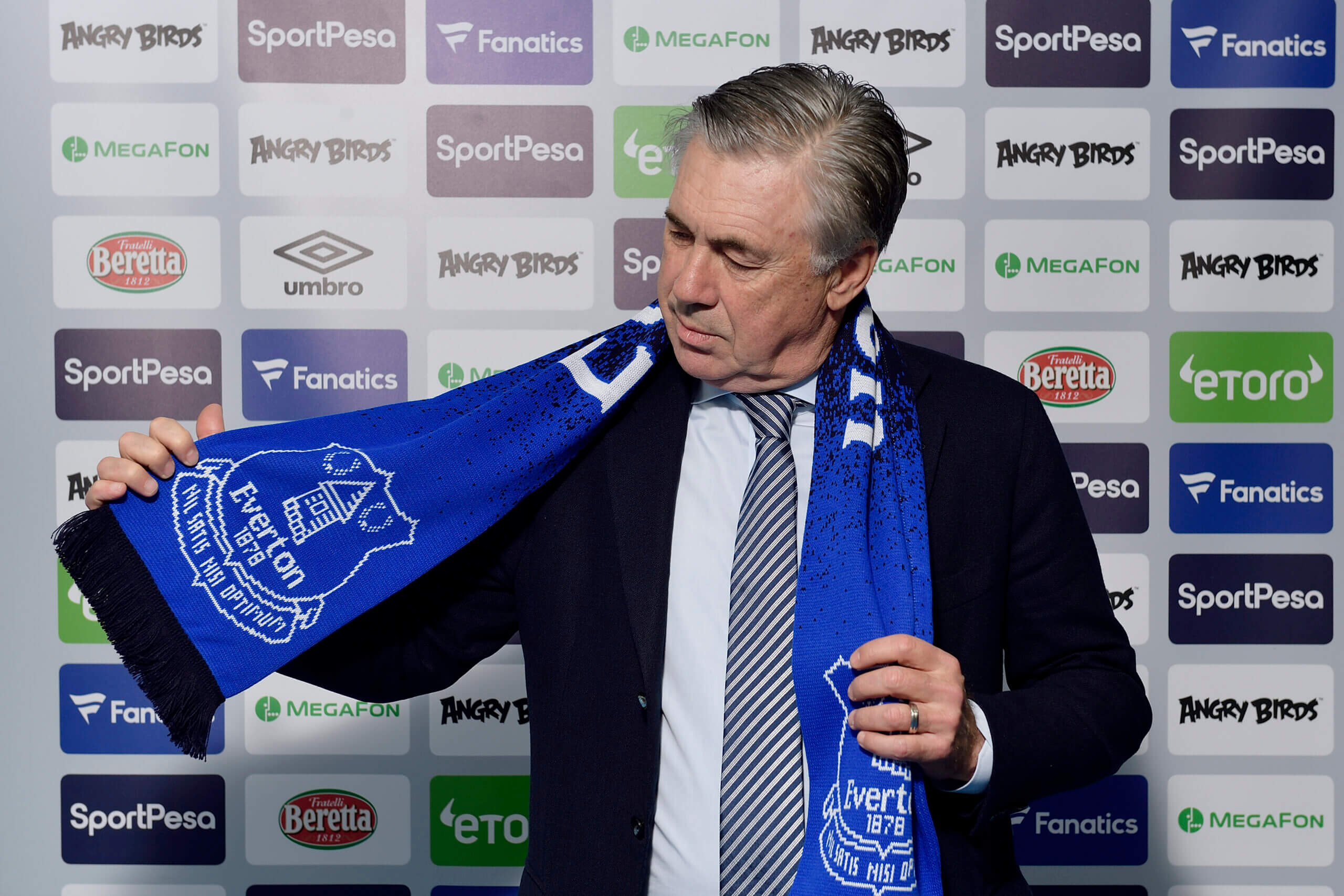 Carlo Ancelotti at Everton: Second at Christmas, a cup of tea and a bottle of Echo Falls