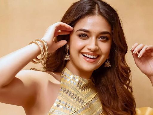 Keerthy Suresh gives a befitting reply to rumours about dating a 20 year older actor,' Says, 'A rumor will turn true if we clarify it...' | Tamil Movie News - Times of India