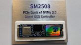 Silicon Motion's PCIe 5.0 SSD controller is finally coming in Q4 — low-power SSDs will leverage SM2508