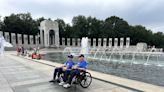 WWII veterans visit DC memorial ahead of D-Day remembrance