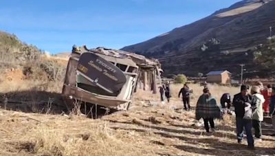 Tragedia en Tarma: Nueve músicos fallecen al volcarse el bus que los trasladaba a Lima