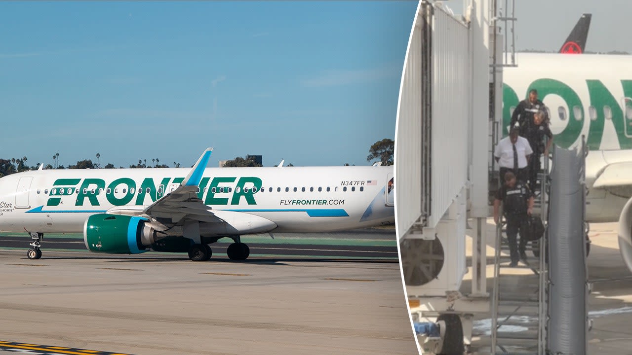 Frontier Airlines Texas flight canceled after pilot arrested before takeoff