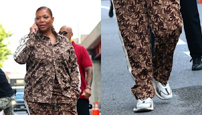 Queen Latifah Gets Sporty in Amiri MA Runner Sneakers on ‘The Equalizer’ Set