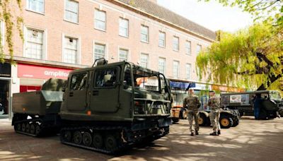 City centre celebrations for Armed Forces Day