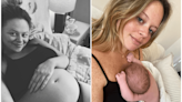 Emily Atack shares rare pictures of son saying she's 'still in the baby bubble'