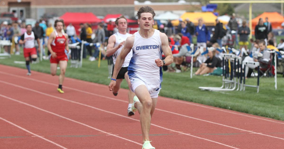 Overton qualifies six, S-E-M takes three to State track meet