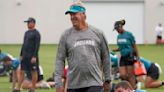 When do rookies, veterans report for Jaguars training camp?