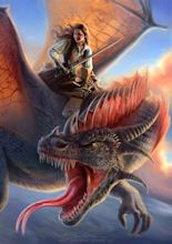 ArtStation - Dragon Rider Portrait