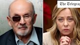 Rushdie tells Georgia Meloni to ‘grow up’ after slander case