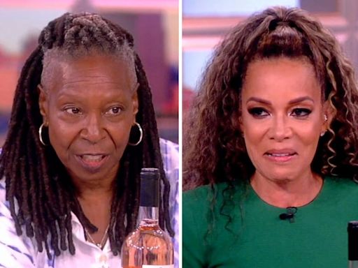 Confused 'View' fans accuse Whoopi Goldberg of ruining Sunny Hostin's wine announcement: "Tacky and tasteless"