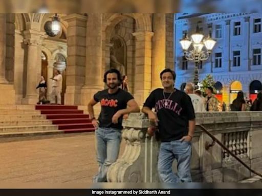 Saif Ali Khan Begins Shooting For Siddharth Anand's New Film In Budapest