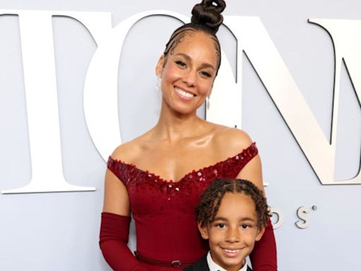 Alicia Keys' Son Genesis Says He's 'Proud' of Her -- See Her Reaction