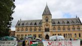 Oxford University students arrested at pro-Palestinian sit-in