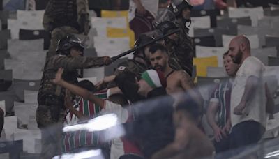 Fluminense cita abuso e violência da PM de Minas Gerais com torcedores na Arena MRV | Fluminense | O Dia