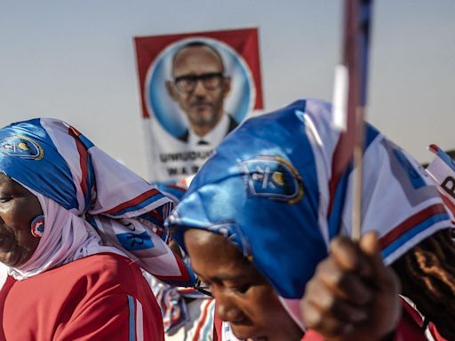 Rwandan president sworn in after 99% election win