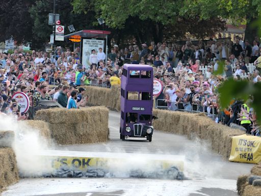 Thousands descend on Alexandra Palace to witness return of Red Bull Soapbox Race