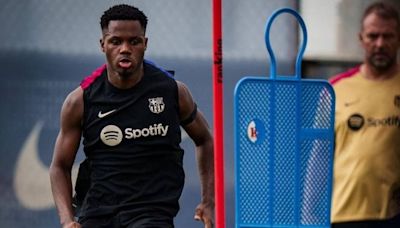 Ansu Fati forced to miss Barcelona’s tour of the United States after latest injury setback