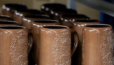 Rookwood Pottery to make official Oktoberfest Zinzinnati steins. Here's a sneak peek