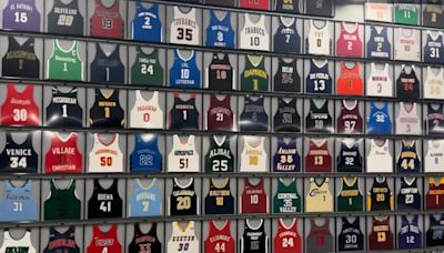 Intuit Dome features inspirational exhibit of 1,544 high school basketball jerseys