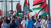 Thousands led by Cuba's president march in Havana in solidarity with Palestinian people