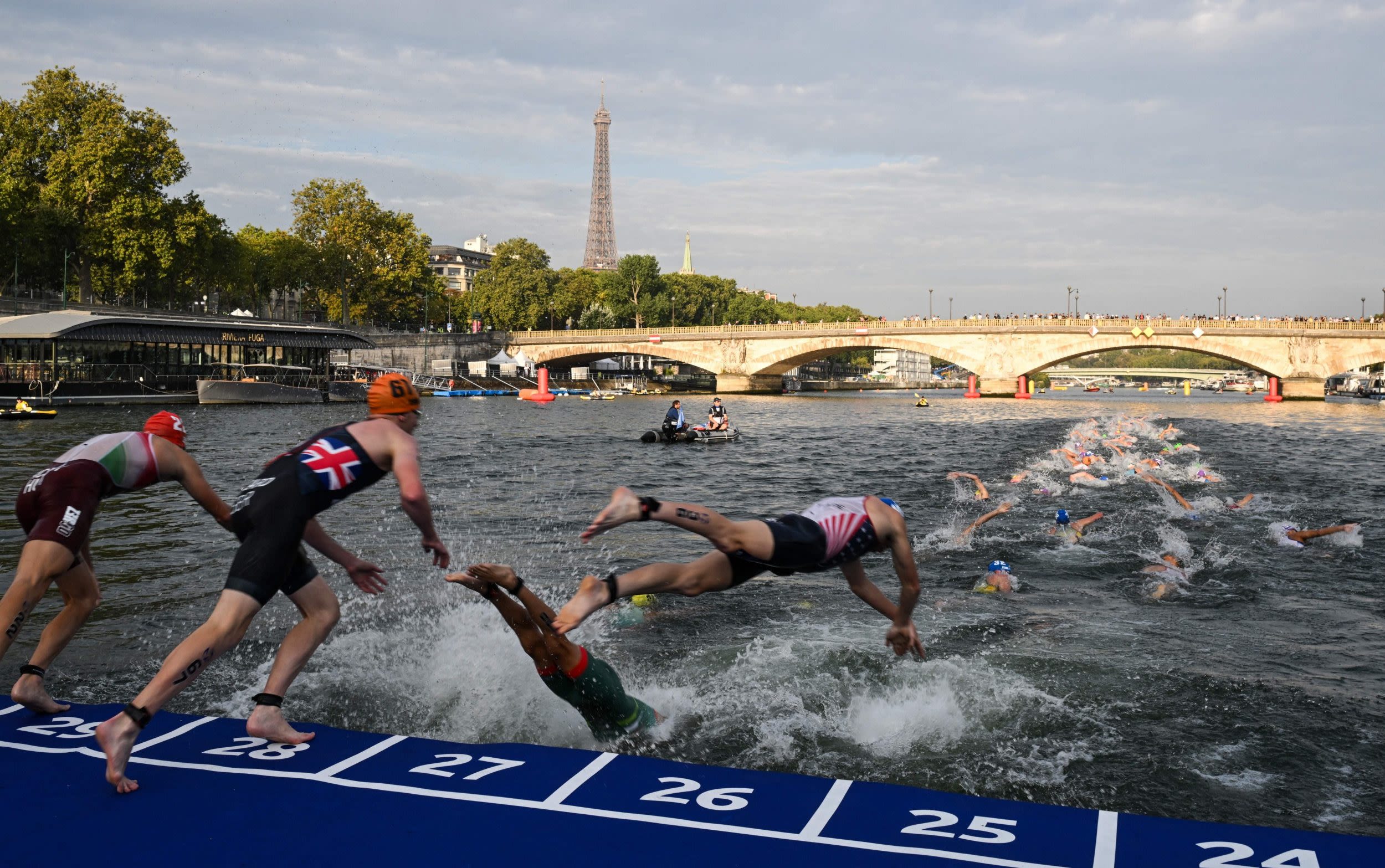 Seine still too dirty for swimming, two months before Paris Olympics