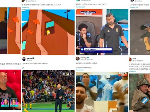 Con Garnacho, Scaloni y la eliminación de Chile en la mira, los mejores memes de la victoria de Argentina sobre Perú en la Copa América