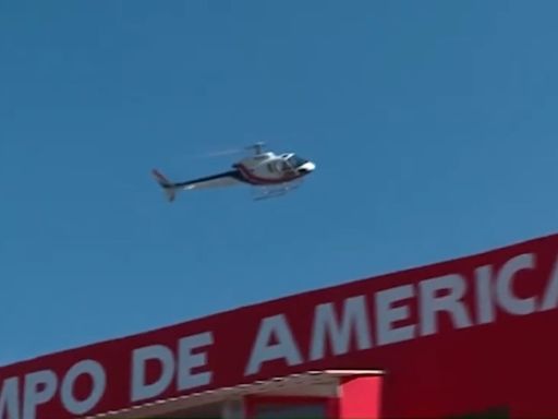 Romário é desfalque, mas chega a jogo do America de helicóptero no RJ