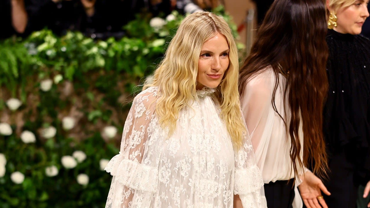 Sienna Miller Gives Us Her Best Boho Moment Since 2006 at the Met Gala
