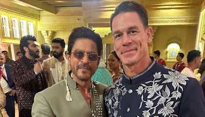 John Cena recalls being 'starstruck' by Shah Rukh Khan at Anant Ambani's wedding: 'He was amazing'