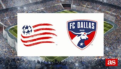 New England Revolution vs FC Dallas: estadísticas previas y datos en directo | MLS - Liga USA 2024