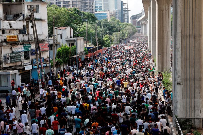 Bangladesh awaits installation of interim government after weeks of strife