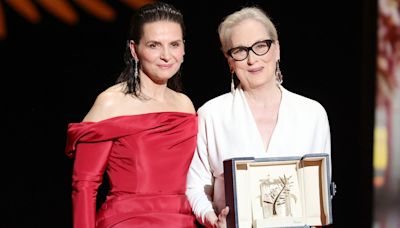 Meryl Streep Honored at Cannes by Tearful Juliette Binoche: 'You Changed the Way We Look at Women'