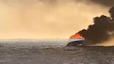 Lancha pega fogo em mar de Cabo Frio; é o segundo caso em uma semana na cidade | Rio de Janeiro | O Dia