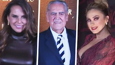 Kate del Castillo celebró los 90 años de su papá con famosos como Aracely Arámbula y Eduardo Yáñez