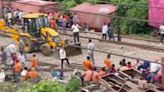 Goods train derails near Amroha railway station in UP, no casualty