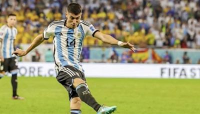 Exequiel Palacios se pierde los amistosos de la Selección