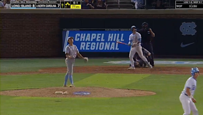 North Carolina caps wild 9th inning with walk-off grand slam vs. LIU