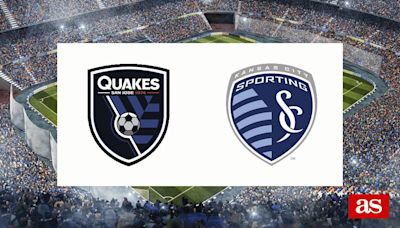 San José Earthquakes vs Sporting Kansas City: estadísticas previas y datos en directo | MLS - Liga USA 2024
